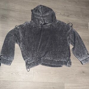 Ocean Drive Gray Hooded Sweatshirt